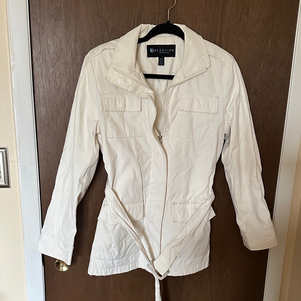 Kenneth Cole Reaction Women's Cream Utility Jacket